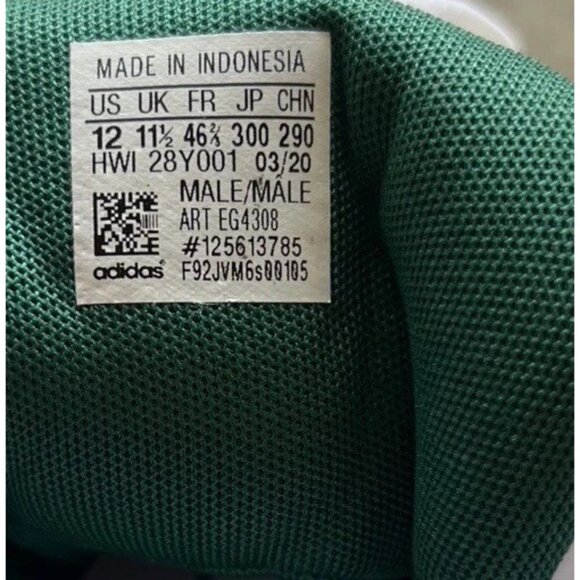 Adidas Neo Entrap Mid 'White Collegiate Green' II Shoes Men's Size 12 EG4308 - Picture 13 of 15